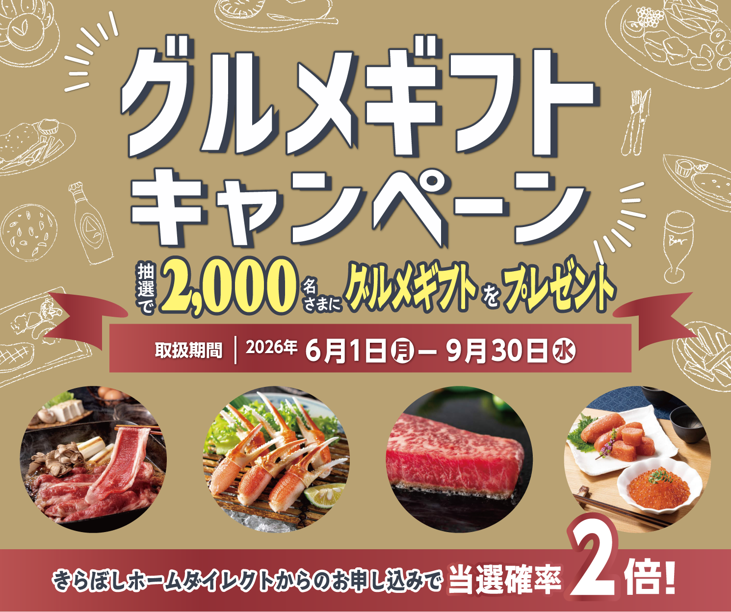 グルメギフトキャンペーン